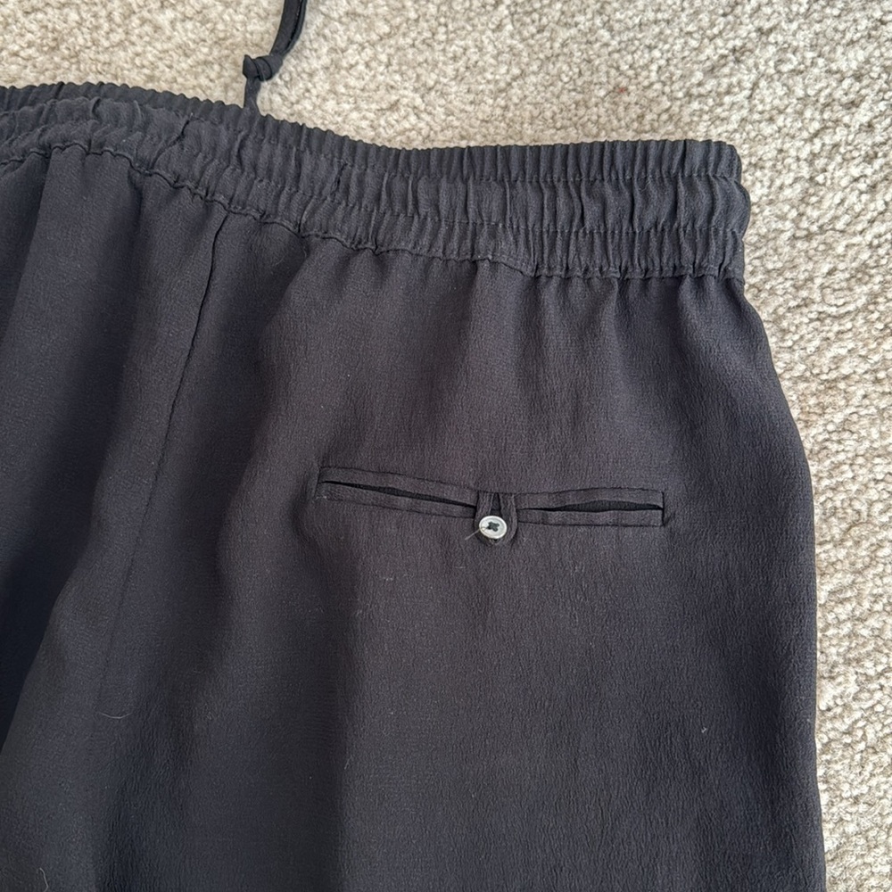 Zara Basic Tapered Drawstring Pants - image 6